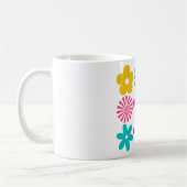 MUG FLEURS RÉTRO GROOVY (Gauche)