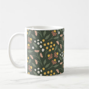 Mug Fleurs romantiques féminines mignonnes florales bo