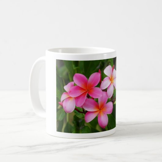 Mug Fleurs Roses (Devant gauche)