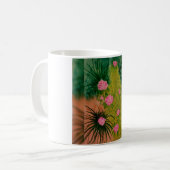 Mug Fleurs roses (Devant gauche)