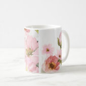 Mug fleurs roses (Devant droit)