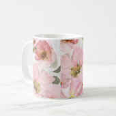 Mug fleurs roses (Devant gauche)