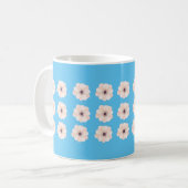 Mug Fleurs roses (Devant gauche)
