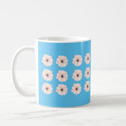 Mug Fleurs roses (Gauche)