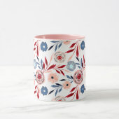 Mug Fleurs roses (Centre)