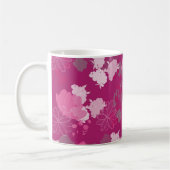 Mug fleurs roses (Gauche)