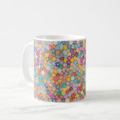 Mug Fleurs roses (Devant gauche)