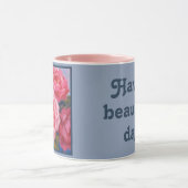 Mug Fleurs roses (Centre)