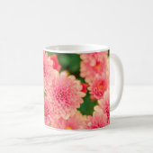Mug Fleurs roses brillantes (Devant droit)