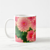 Mug Fleurs roses brillantes (Gauche)
