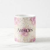 Mug Fleurs roses Chic (Centre)