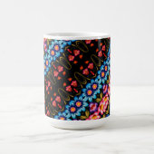 Mug Fleurs roses et bleues (Centre)