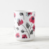 Mug Fleurs roses florales Wrap-68881 (Centre)