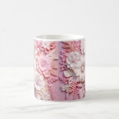 Mug Fleurs roses imprimées 3D (Centre)