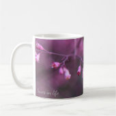 Mug Fleurs roses minuscules et délicates (Gauche)