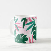 Mug Fleurs roses Motifs hawaïennes (Devant gauche)