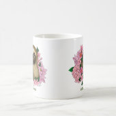 Mug Fleurs roses parentes (Centre)
