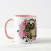Mug Fleurs roses parentes (Gauche)