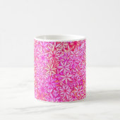 Mug fleurs roses, pêche, orchidée et corail (Centre)