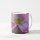 Mug Fleurs roses précieuses (Devant droit)