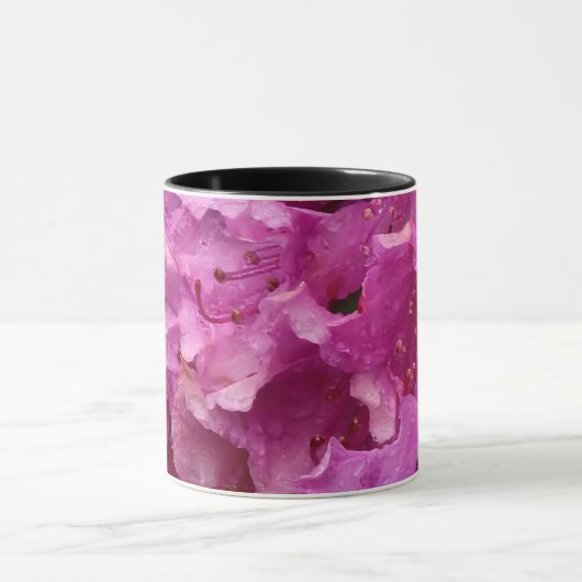 Mug Fleurs roses Rhododendron (Centre)