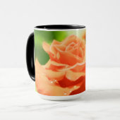Mug Fleurs Roses romantiques (Devant gauche)