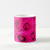 Mug Fleurs roses rose arrière - plan (Centre)