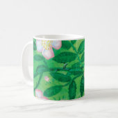 Mug Fleurs roses sauvages (Devant gauche)