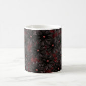 Mug Fleurs Rouge Noir (Centre)
