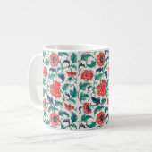 Mug Fleurs rouges (Devant gauche)