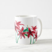 Mug Fleurs rouges (Devant droit)