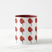 Mug fleurs rouges (Centre)