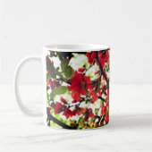 Mug Fleurs rouges de coing (Gauche)