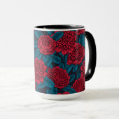 Mug Fleurs rouges de waratah (Devant droit)