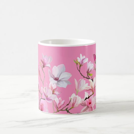 Mug Fleurs Sakura Rose Design (Centre)