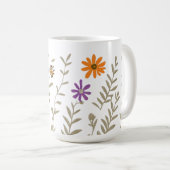 Mug Fleurs sauvages (Devant droit)