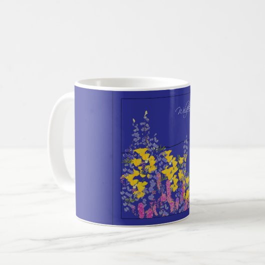 Mug Fleurs sauvages (Devant gauche)