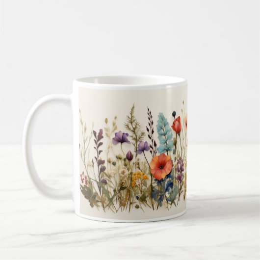 Mug Fleurs sauvages (Gauche)