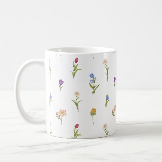 Mug Fleurs sauvages (Gauche)