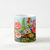 Mug Fleurs sauvages 3D (Centre)