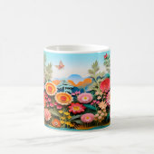 Mug Fleurs sauvages 3D (Centre)