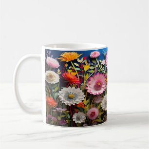 Mug Fleurs sauvages 3D