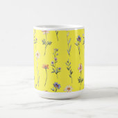 Mug Fleurs sauvages aquarelle (Centre)