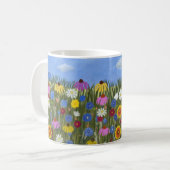 Mug Fleurs sauvages avec Daisies Classic (Devant gauche)