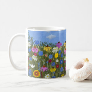 Mug Fleurs sauvages avec marguerites Classique