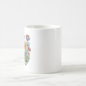 Mug Fleurs sauvages Boho sauvages et libres (Centre)