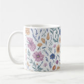 Mug Fleurs sauvages - Charme rustique (Gauche)