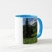 Mug Fleurs sauvages chez le mont Rainier (Devant droit)