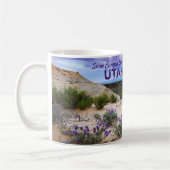 Mug Fleurs sauvages de l'Utah de canyon de neige (Gauche)