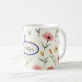 Mug Fleurs sauvages d'été (Devant droit)